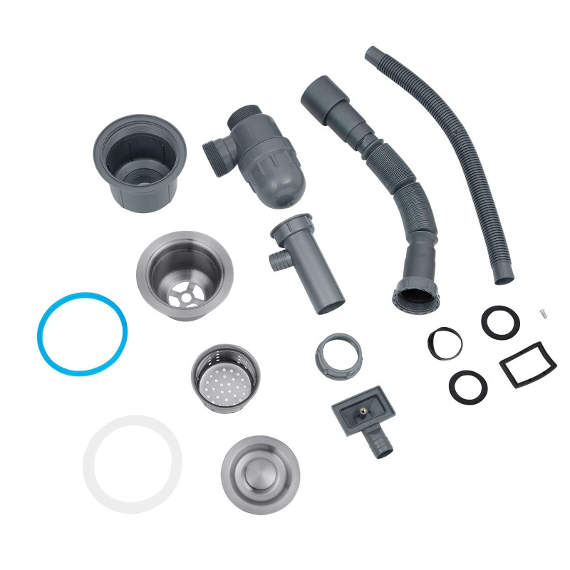 Кухонна раковина Kroner KRP Schwarze - 5050 гм PVD (3,0/1,0 мм)