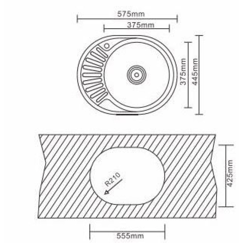 Кухонна мийка Interline Eva sateen