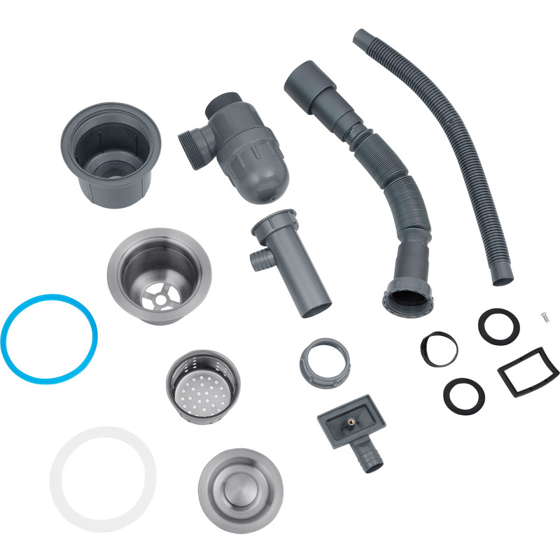 Кухонна раковина Kroner KRP Geburstet - 6350 гм (3,0/1,0 мм)