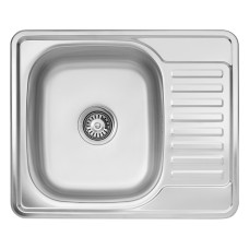Кухонна мийка Kroner KRP Satin 5848 (0.8 мм)