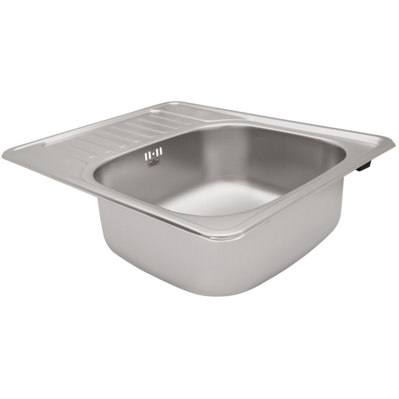 Кухонна мийка Kroner KRP Satin 5848 (0.8 мм)