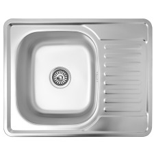 Кухонна мийка Kroner KRP Satin 6350 (0.8 мм)