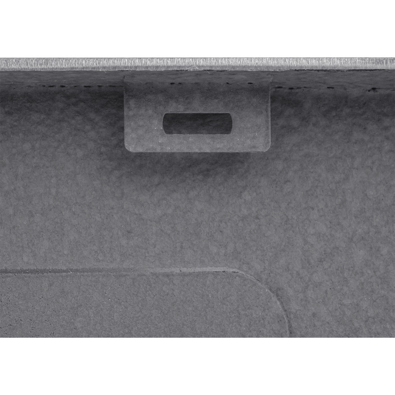 Кухонна мийка Kroner KRP Schwarze - 7849LHM PVD (3,0/1,0 мм)