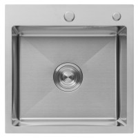 Кухонна раковина Kroner KRP Geburstet - 5050HM (3,0/1,0 мм)