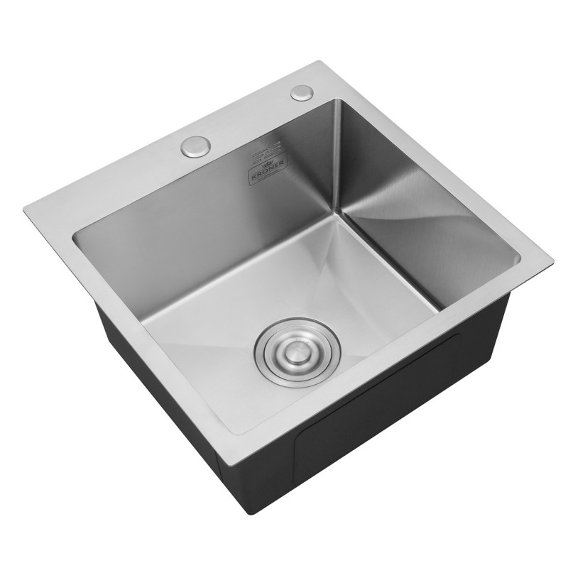 Кухонна раковина Kroner KRP Geburstet - 5050HM (3,0/1,0 мм)