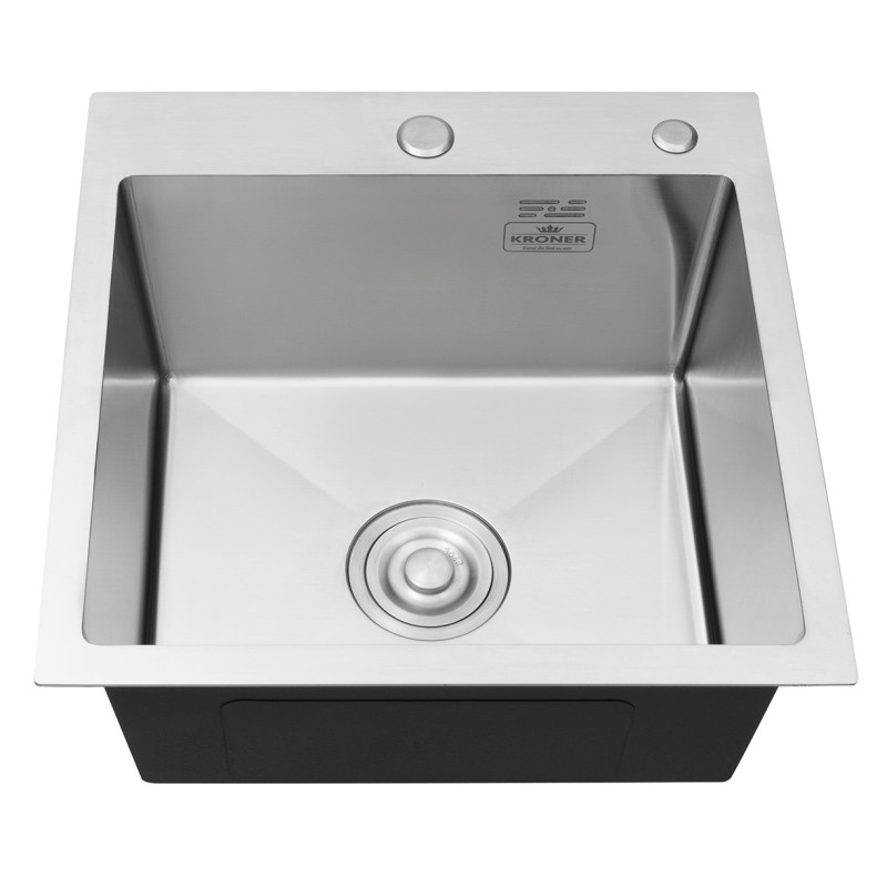 Кухонна раковина Kroner KRP Geburstet - 5050HM (3,0/1,0 мм)