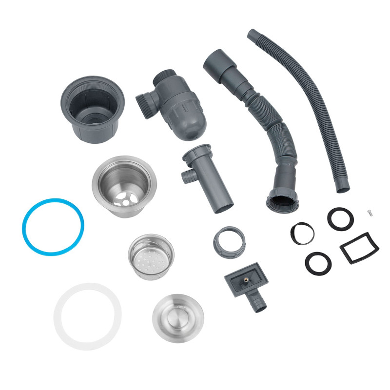 Кухонна раковина Kroner KRP Geburstet - 5050HM (3,0/1,0 мм)