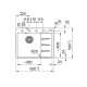 Мийка кухонна Franke Centro CNG 611-62 TL сірий сланець (114.0716.712)