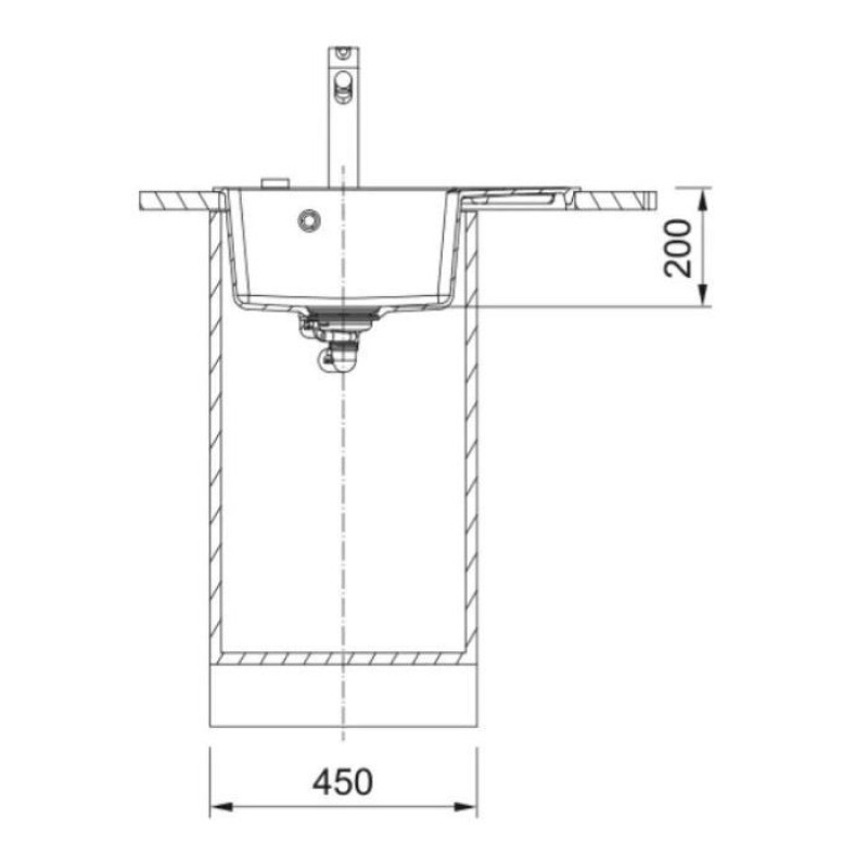 Мийка кухонна Franke Centro CNG 611-62 TL чорний матовий (114.0699.242)