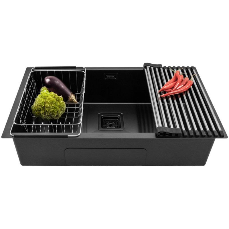 Кухонна мийка WEILOR FILIGRAN WRC 7745 GRAPHIT