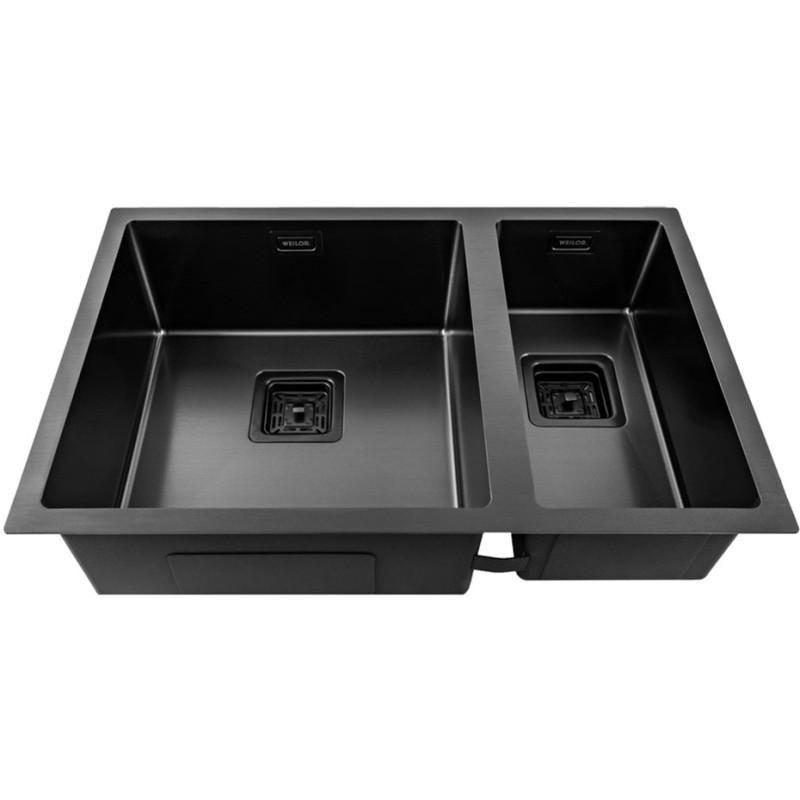 Кухонна мийка WEILOR FILIGRAN WRC DB6945 GRAPHIT