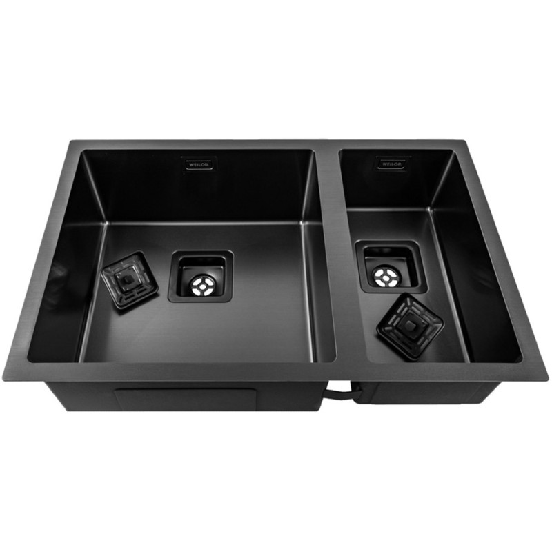 Кухонна мийка WEILOR FILIGRAN WRC DB6945 GRAPHIT