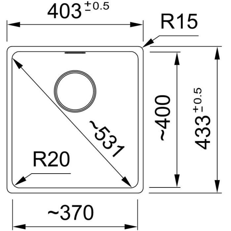 Мийка кухонна Franke Maris MRG 110-37 білий (125.0701.775)