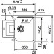Мийка кухонна Franke Urban UBG 611-62 сірий сланець (114.0716.708)