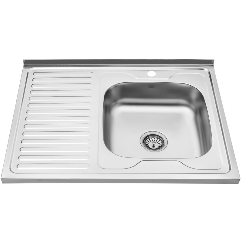 Кухонна мийка Kroner KRP Satin-6080R (0.6 мм)