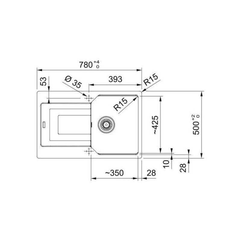 Мийка кухонна Franke Urban UBG 611-78 чорний матовий (114.0699.234)