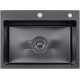 Кухонна раковина Kroner KRP Derby - 5843HM PVD (2,5/0,5 мм)