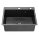 Кухонна раковина Kroner KRP Schwarze - 6050 гм PVD (3,0/1,0 мм)