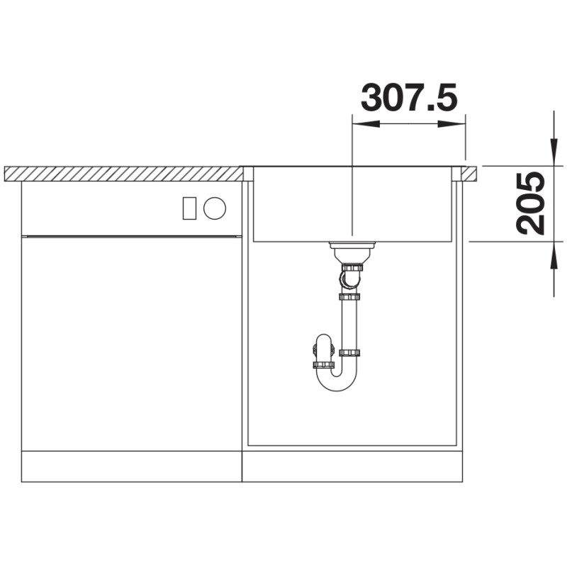 Кухонна мийка Blanco Lemis 6-IF 525108