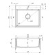 Кухонна мийка Deante Andante графіт (ZQN 2103)