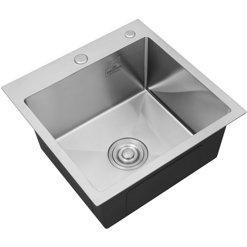 Кухонна раковина Kroner KRP Geburstet - 4545 гм (3,0/1,0 мм)