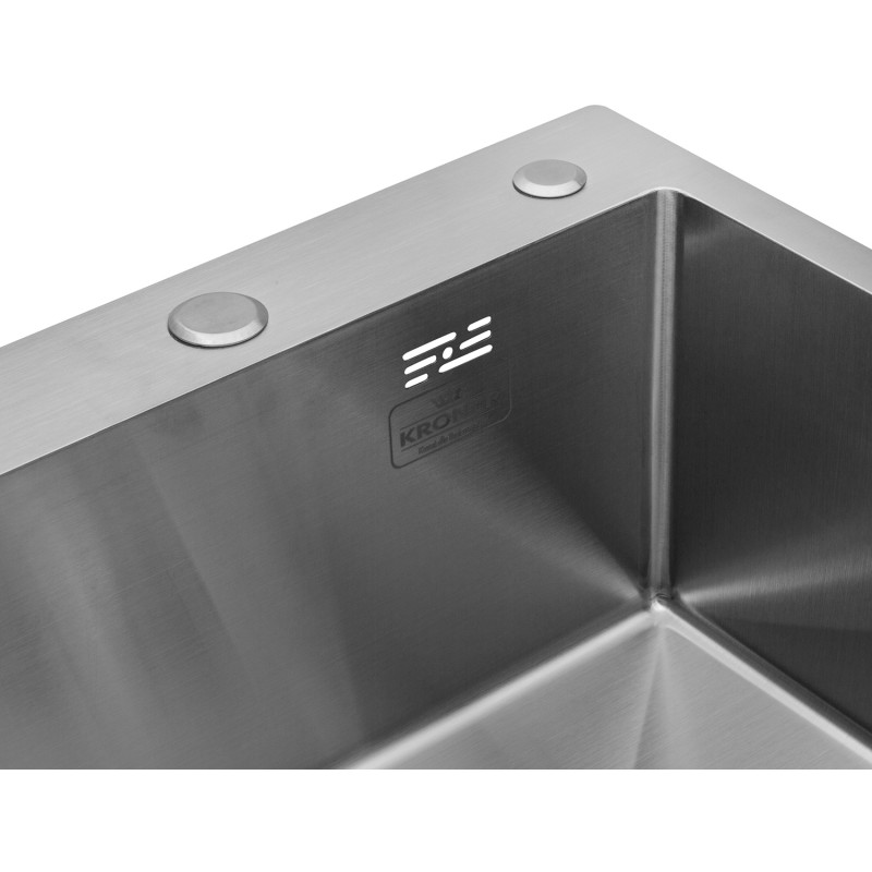Кухонна раковина Kroner KRP Geburstet - 4545 гм (3,0/1,0 мм)