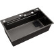 Кухонна раковина Kroner KRP Schwarze - Set7545HM PVD (3,0/0,8 мм)