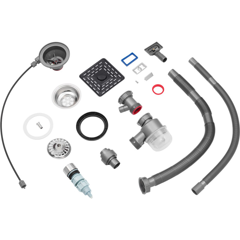 Кухонна раковина Kroner KRP Schwarze - Set7545HM PVD (3,0/0,8 мм)