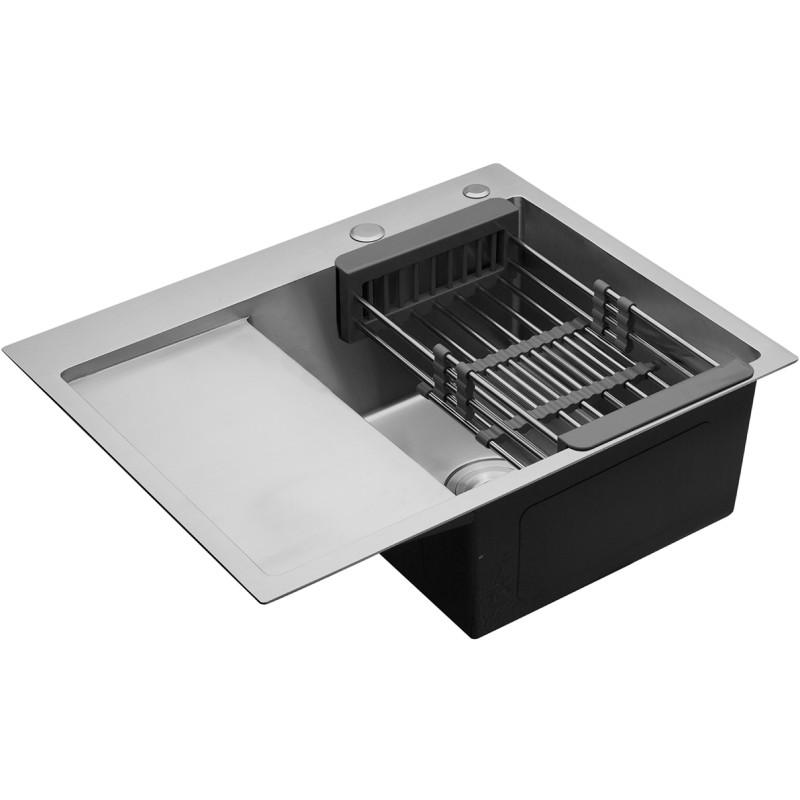 Kroner KRP Geburstet - 6350RHM (3,0/1,0 мм) Кухонна раковина