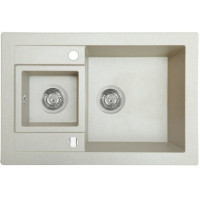 Кухонна мийка PERFELLI GRANZE PGG 506-67 LIGHT BEIGE