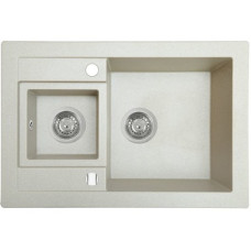 Кухонна мийка PERFELLI GRANZE PGG 506-67 LIGHT BEIGE