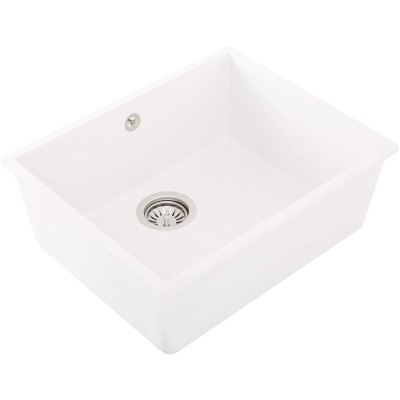 Кухонна мийка INTERLINE Under 600 white