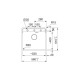 Мийка кухонна Franke Maris MRG 610-52 TL чорний матовий (114.0668.819)