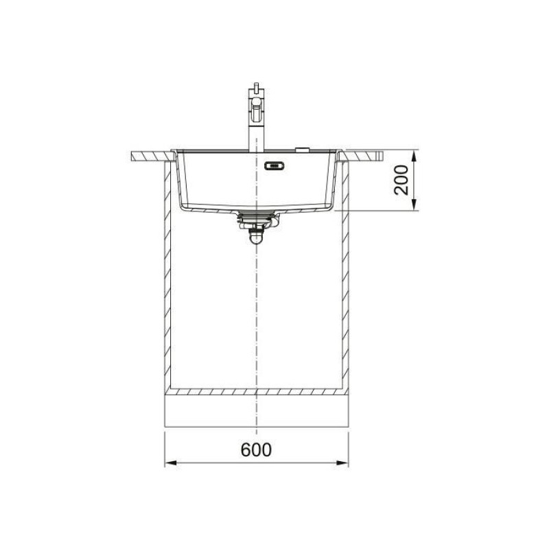 Мийка кухонна Franke Maris MRG 610-52 TL чорний матовий (114.0668.819)