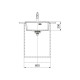 Мийка кухонна Franke Maris MRG 610-52 TL чорний матовий (114.0668.819)
