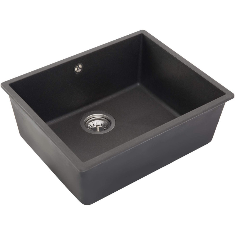 Кухонна мийка INTERLINE Under 600 black