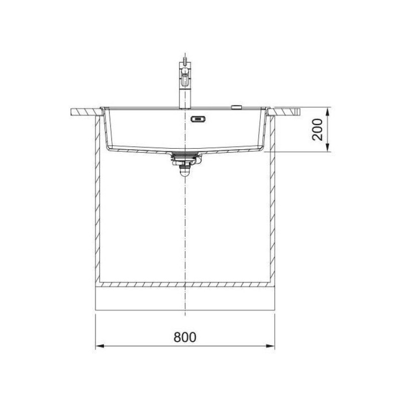 Мийка кухонна Franke Maris MRG 610-72 TL чорний матовий (114.0720.007)