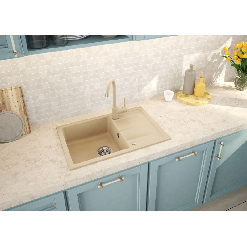 Кухонна мийка Deante Leda песок ZRD 7113da пісок ZRD 7113