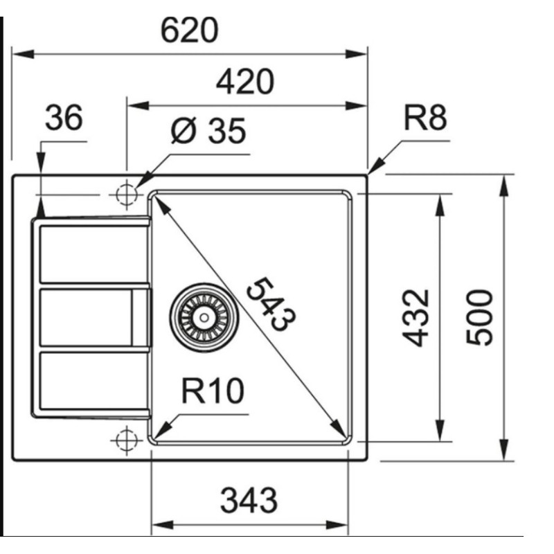 Мийка кухонна Franke Sirius 2 бежевий (143.0671.742)