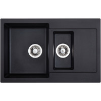 Кухонна мийка INTERLINE Style black
