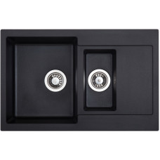 Кухонна мийка INTERLINE Style black