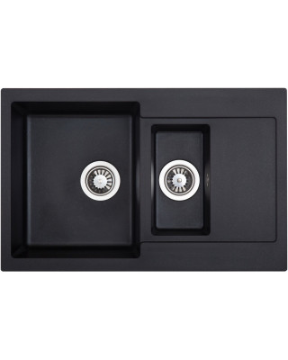 Кухонна мийка INTERLINE Style black