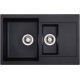Кухонна мийка INTERLINE Style black
