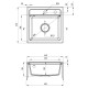 Кухонна мийка Deante Zorba ZQZ 7103