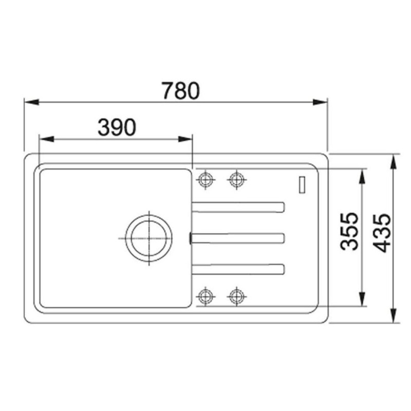 Кухонна мийка Franke Malta BSG 611-78 Сірий камінь 114.0575.041