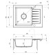 Кухонна мийка Deante Zorba пісок ZQZ 711A