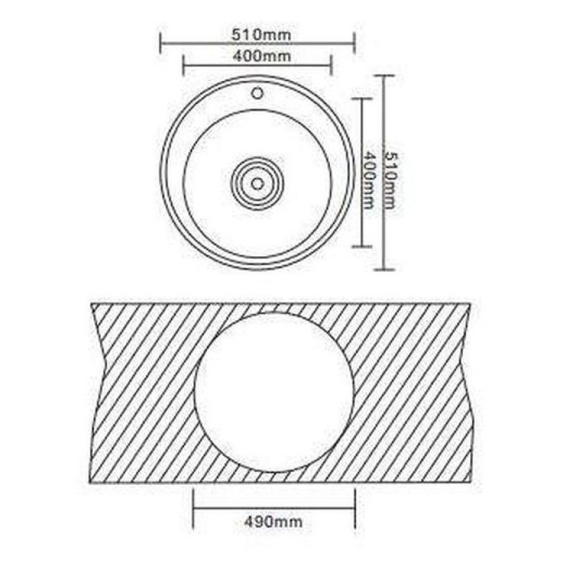 Кухонна мийка Interline RONDO sateen