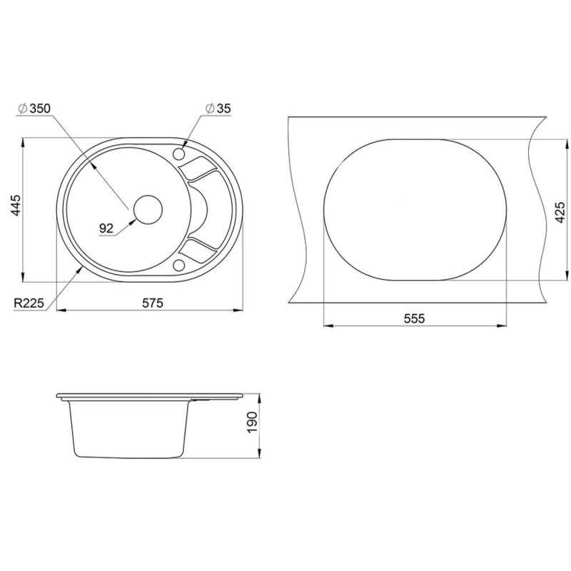Кухонна мийка MINOLA MOG 1145-58