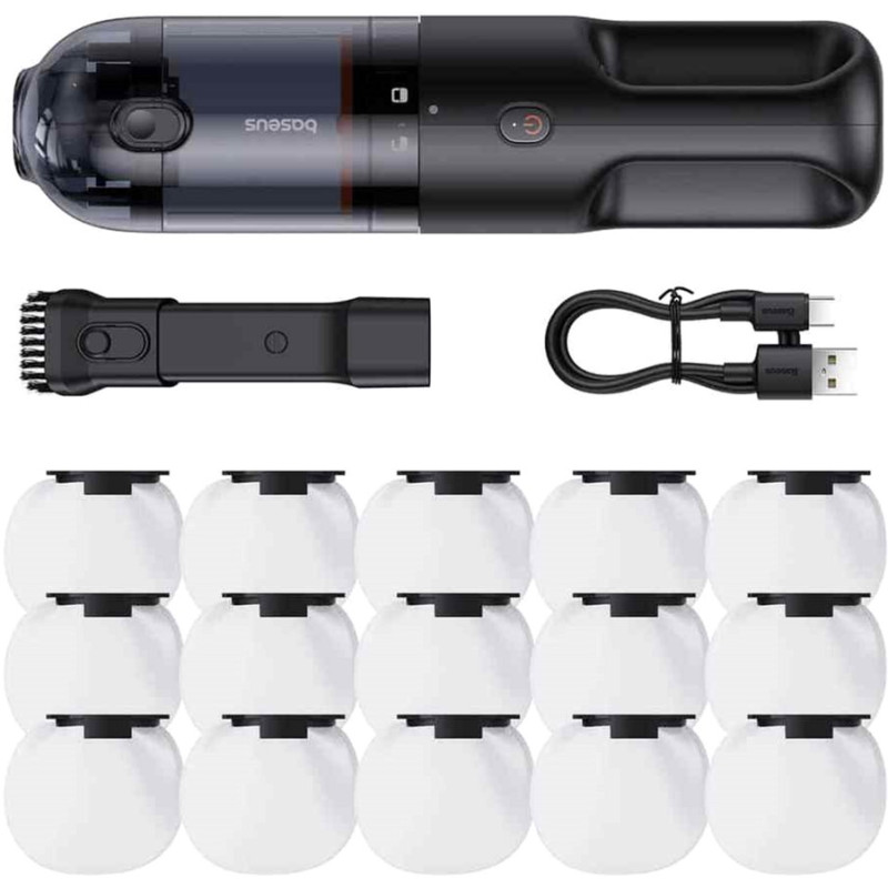 Baseus AP01 зручний пилосос (5000PA) Чорний (C3045010011-00)