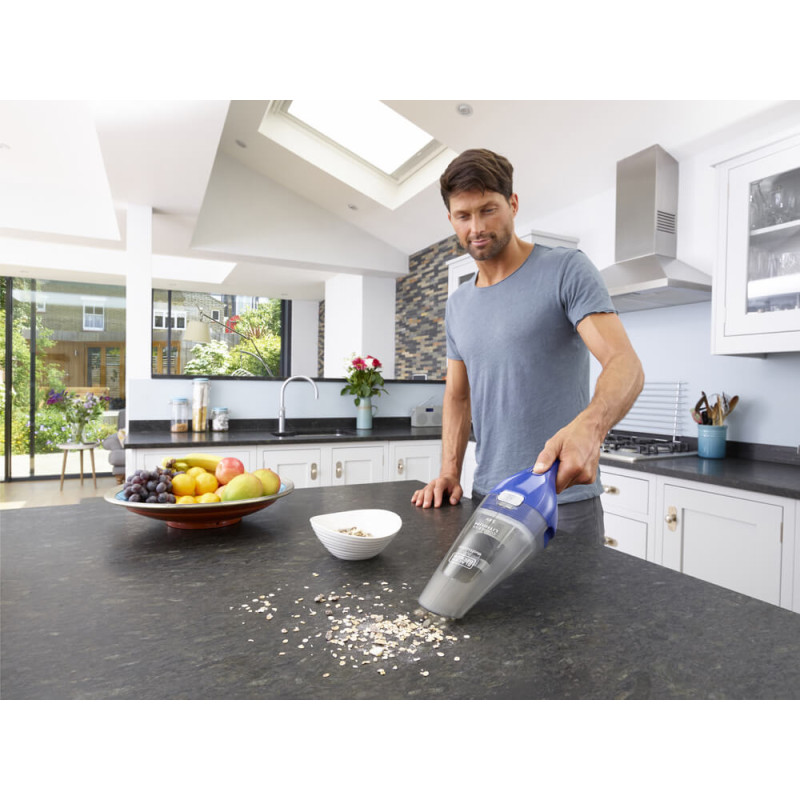 Пилосос Black+Decker NVC115WA grey/blue
